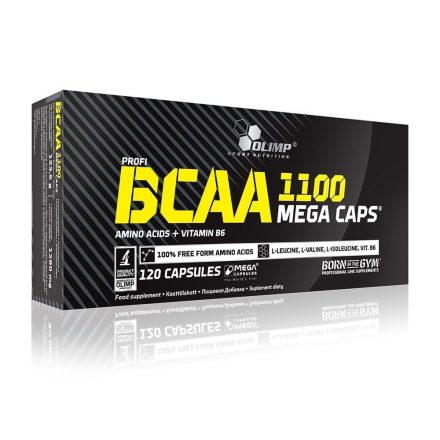 Olimp BCAA MEGA CAPS® 120 kapszula aminosav táplálékkiegészítő
