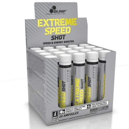 Olimp Extreme Speed® Shot energizáló 1karton edzés előtti teljesítménynövelő