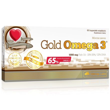 Olimp Labs Gold Omega 3 - 60 kapszula Omega3 vitamin készítmény