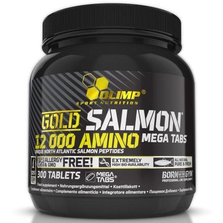 Olimp Gold Salmon 12000 Mega Tabs® - 300 tabletta komplex aminosav készítmény