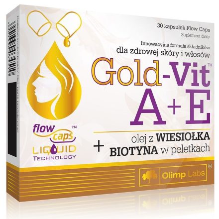 Olimp Gold Vit A + E vitamin 30 kapszula szépségvitamin