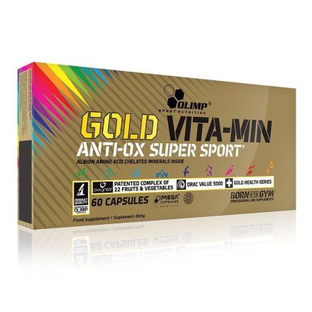 OLIMP GOLD VITA-MIN anti-OX super sport™ Mega Caps® 60 kapszula szépségvitamin