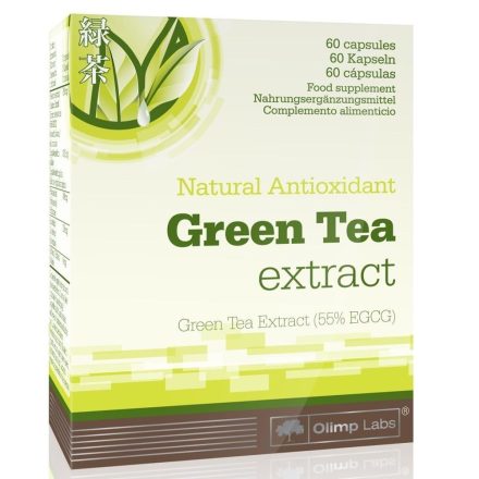Olimp Labs Green Tea zsírégető 60 kapszula zöldtea kivonat tartalmú diétás termék