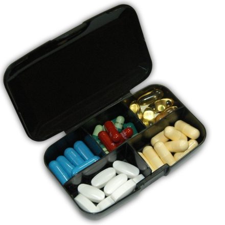 Olimp Pill Box -  Gyógyszeres doboz edzés kiegészítő termék sportolóknak