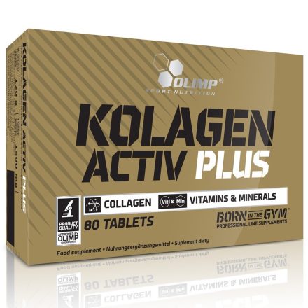 Olimp Labs KOLLAGEN ACTIV PLUS - 80 rágótabletta ízületvédő táplálékkiegészítő