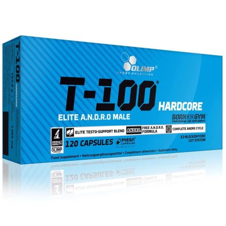 Olimp T-100 Hardcore tesztoszteron fokozó 120 kapszula