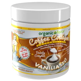   Coffee Collagen - KávéKollagén VANÍLIA 318g - organic force