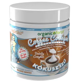   Coffee Collagen - KávéKollagén KÓKUSZ 318g - organic force