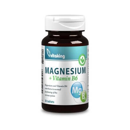Vitaking Magnézium Citrát  + B6-vitamin 30 tabletta