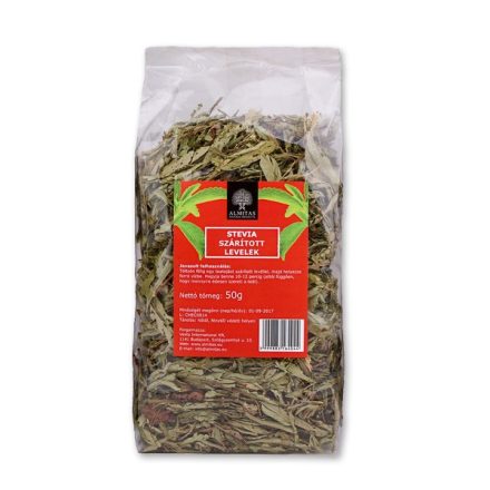 Almitas Stevia szárított tealevél 50g