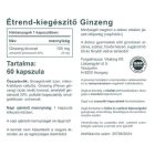 Vitaking Ginzeng kivonat 100mg 60 kapszula