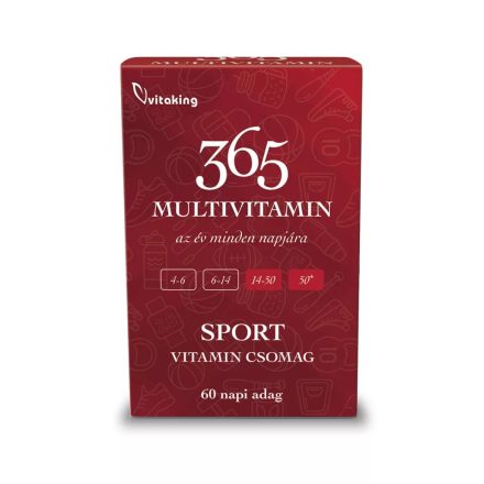 Vitaking 365 Multivitamin Sport csomag