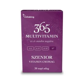 Vitaking 365 Multivitamin Szenior csomag