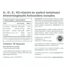 Vitaking Antioxidáns komplex 30 kapszula A+D+E+K2+szelén