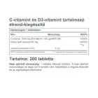 Vitaking C-1000mg + D-4000NE 200 tabletta