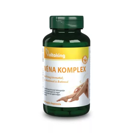 Vitaking Véna komplex (Szőlőmag + Rutin + C-vitamin) 84 kapszula