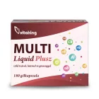 Vitaking Multi Liquid Plus multivitamin 180 gélkapszula