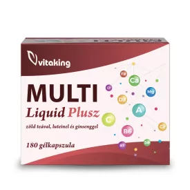 Vitaking Multi Liquid Plus multivitamin 180 gélkapszula