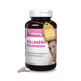 Vitaking Hialuronsav és Kollagén komplex 120 kapszula