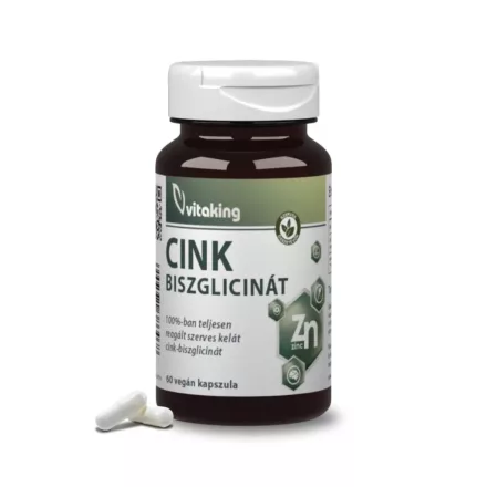 Vitaking Cink Biszglicinát 60 kapszula