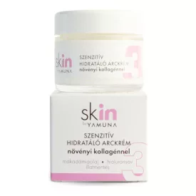   skIN by Yamuna szenzitív hidratáló arckrém növényi kollagénnel 50ml