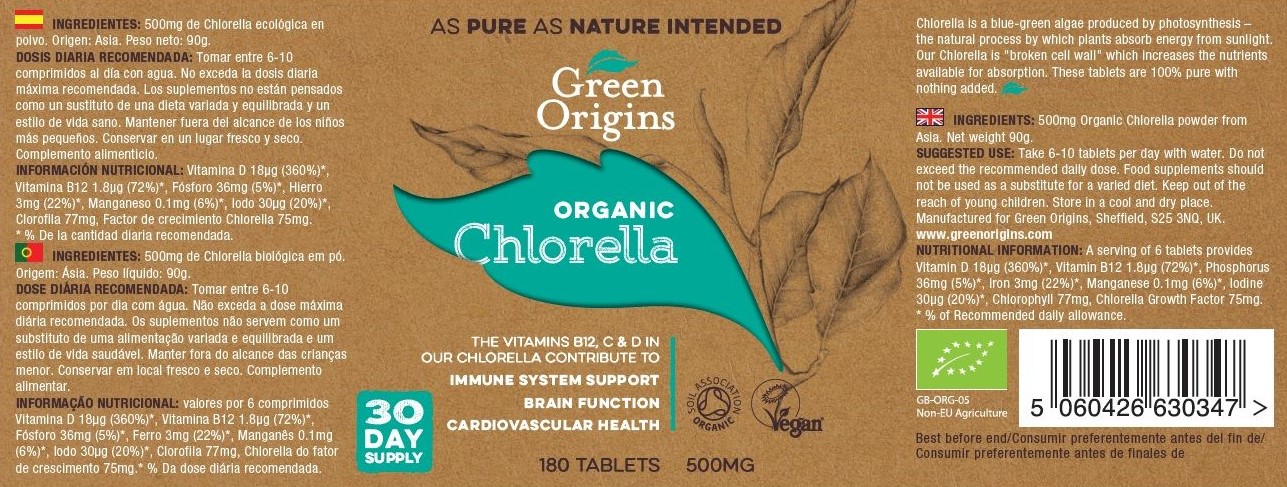 Green Origins BIO Chlorella